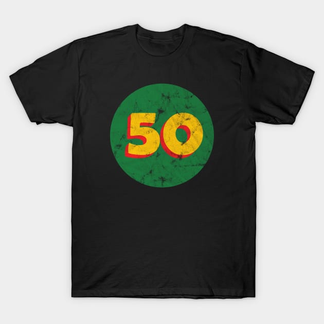 50 years old vintage T-Shirt by quotesTshirts